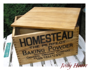 木製小物 Homestead　ベーキングパウダーボックス [HW01]